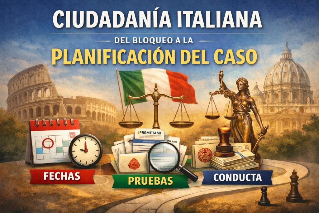 Ciudadanía italiana tras la Ley 74 y la Sentencia 63: del bloqueo a la estrategia, en espera del fallo de la audiencia del  9 de junio
