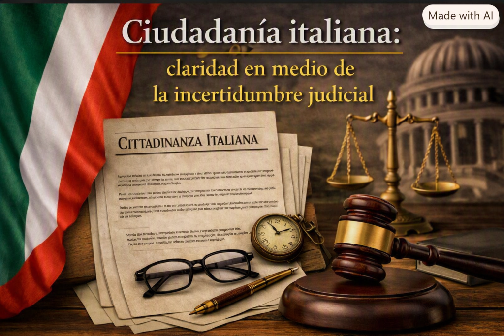 Ciudadanía italiana: claridad en medio de la incertidumbre judicial