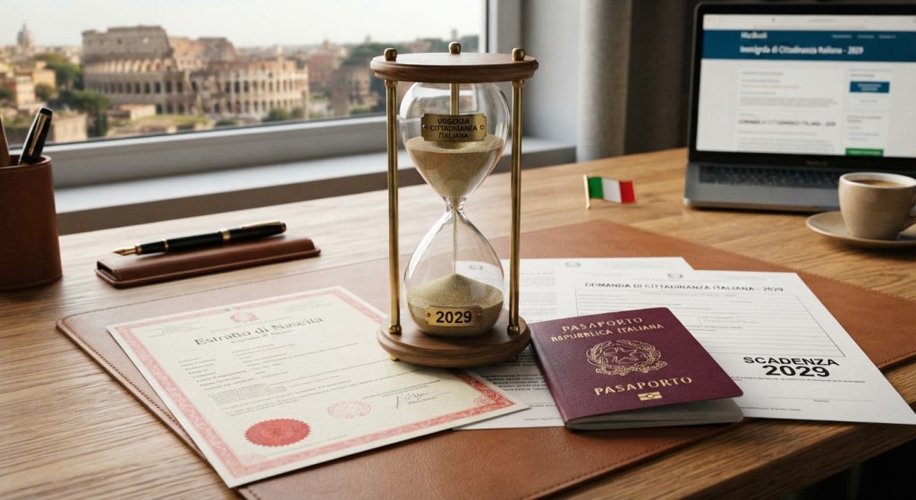 IT  Por qué esperar a 2029 para la Ciudadanía Italiana es un riesgo enorme.